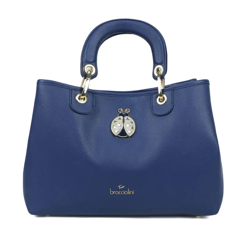 Braccialini Borsa grande Beth Jewels Blu