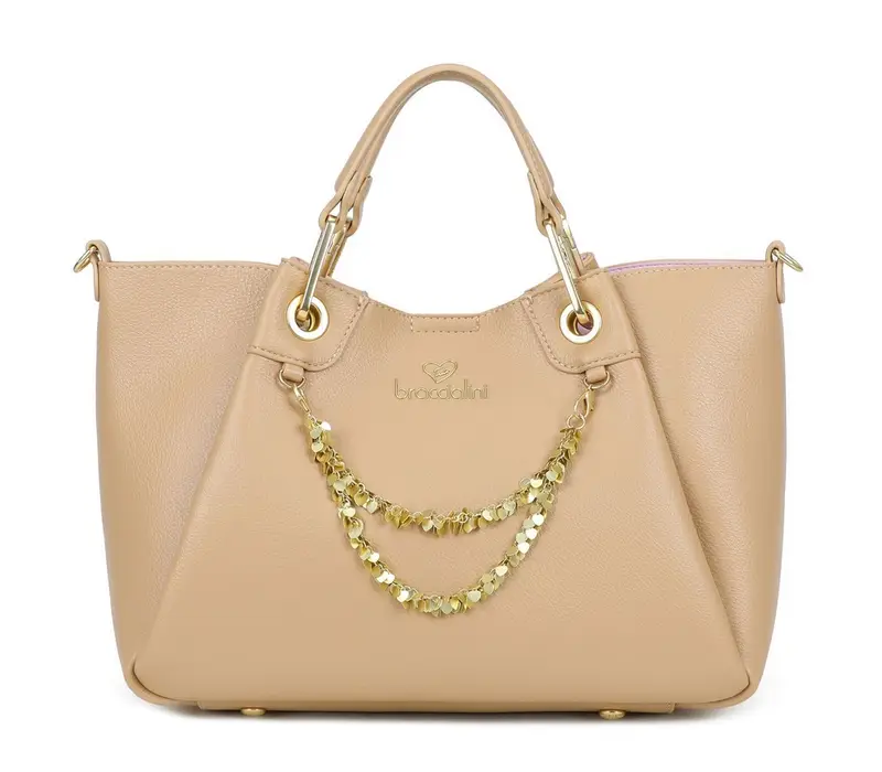 Braccialini Borsa media Amy Beige