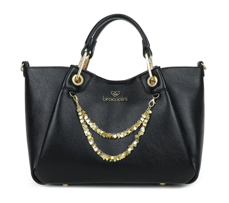 Braccialini Borsa media Amy Nera
