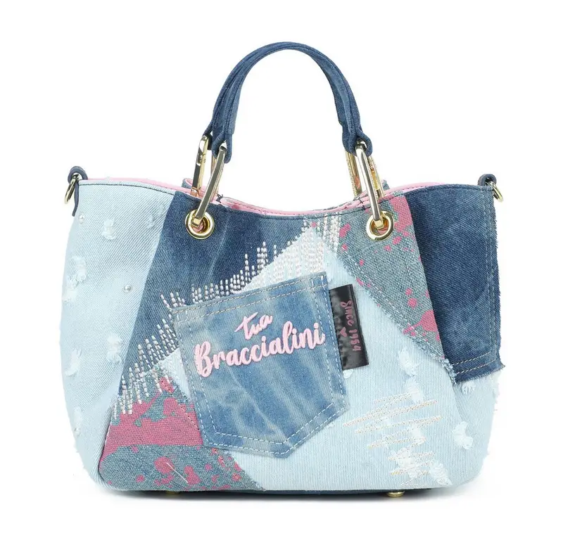 Braccialini Borsa piccola Amy Jeans