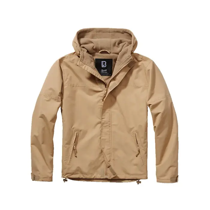 Brandit Giacca a vento con zip Marron