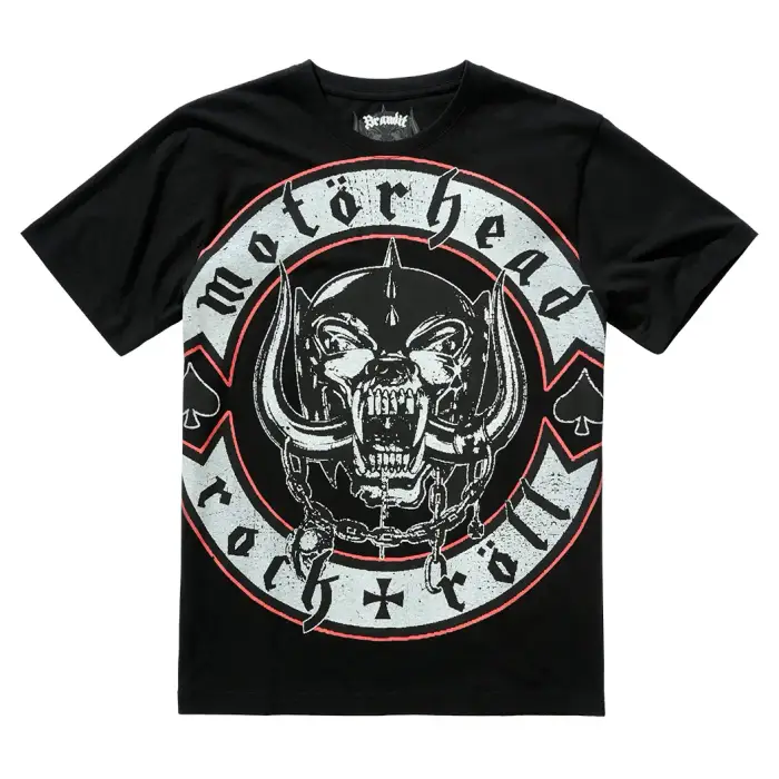 Brandit T-shirt Motörhead Rock Röll Noir