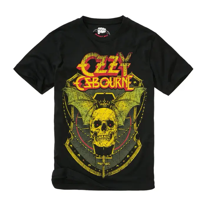 Brandit T-shirt Ozzy Skull Noir