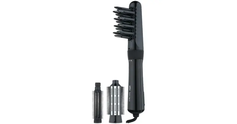 Braun Capelli 3 - Spazzola arricciacapelli ad aria calda AS 330
