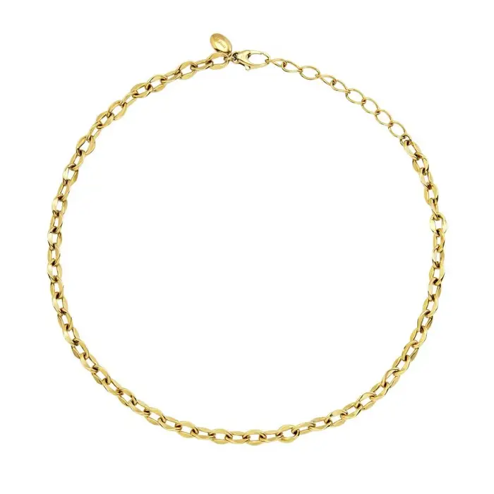 BREIL Collana In Acciaio Color Oro - Tribe