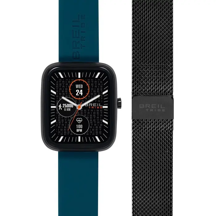 BREIL TRIBE Smartwatch Unisex Con Doppio Cinturino