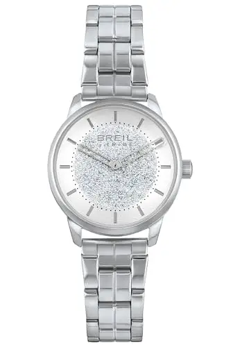 Breil Women's Watch Lucille Collection EW0541 - Accessori Donna - Orologio per Donne in Acciaio Lucido con Cassa da