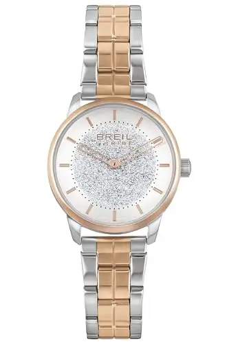 Breil Women's Watch Lucille Collection EW0542 - Accessori Donna - Orologio per Donne in Acciaio Lucido con Cassa da