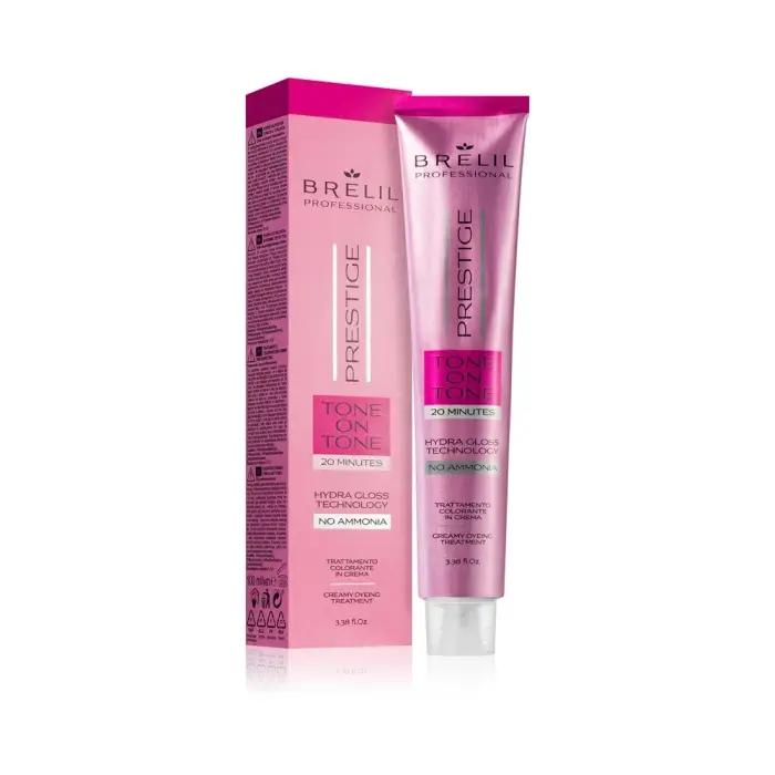 Brelil professional Tono su tono tinta per capelli colore 10/20 Biondo Ultrachiaro Perla 100 ml