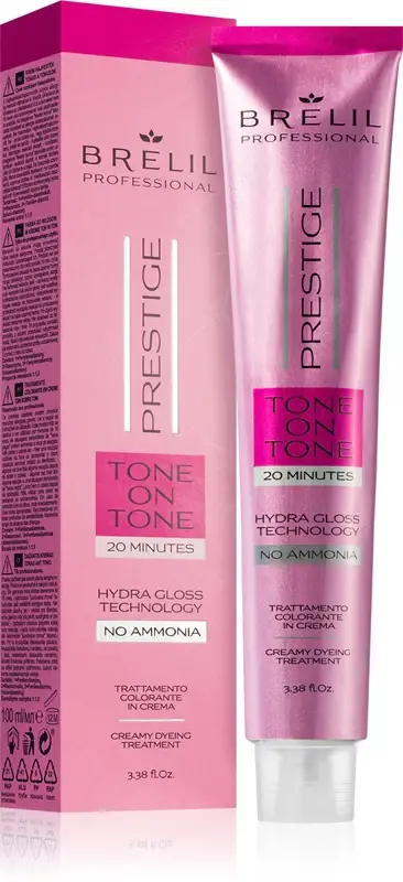 Brelil professional Tono su tono tinta per capelli colore 8/00 Biondo Chiaro 100 ml