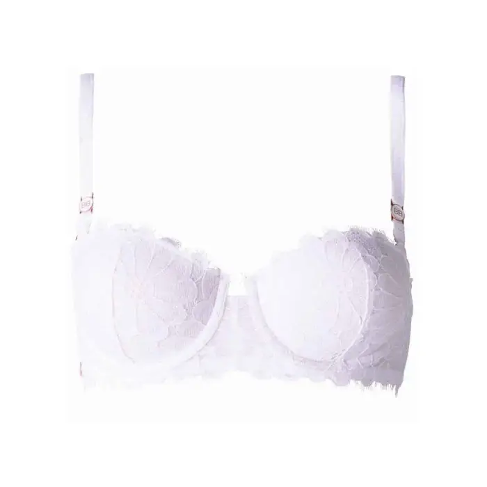 Brigitte Bardot Reggiseno ampliforme con coppe modellate donna Collection Blanc