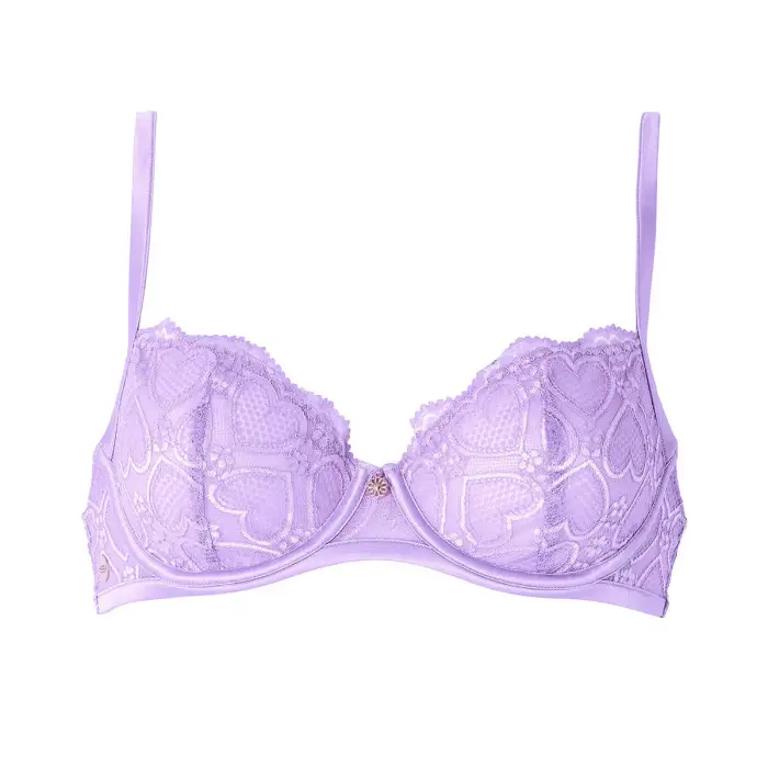 Brigitte Bardot Reggiseno donna con ferretto Chanson Violet