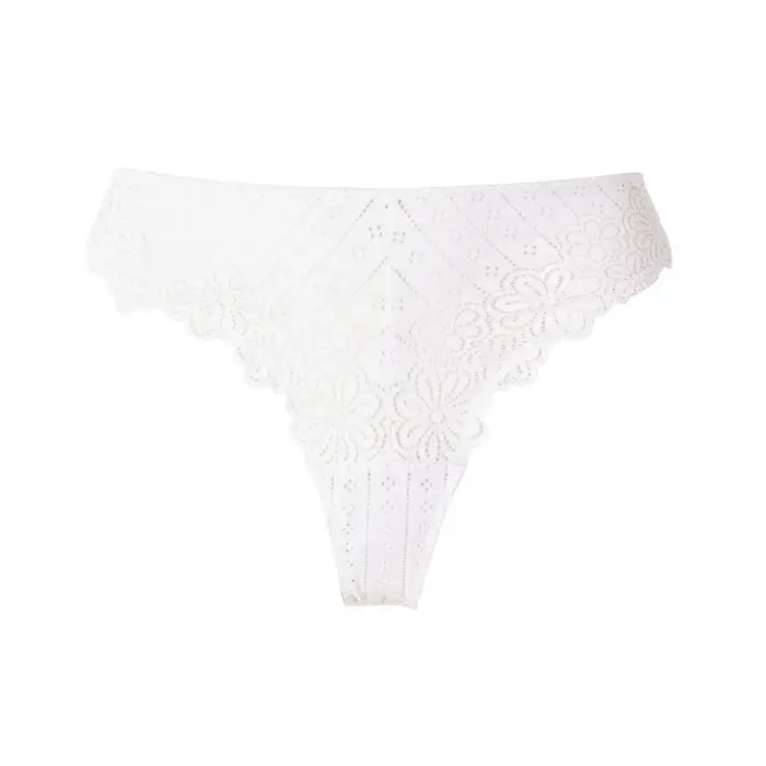 Brigitte Bardot Tanga da donna Poetesse Blanc