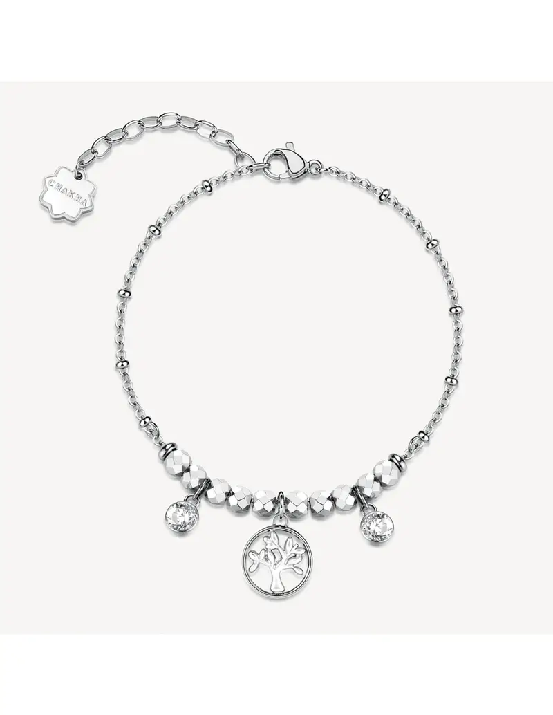 Brosway Bracciale Chakra Mistici in acciaio 316L e Albero della Vita BHKB269