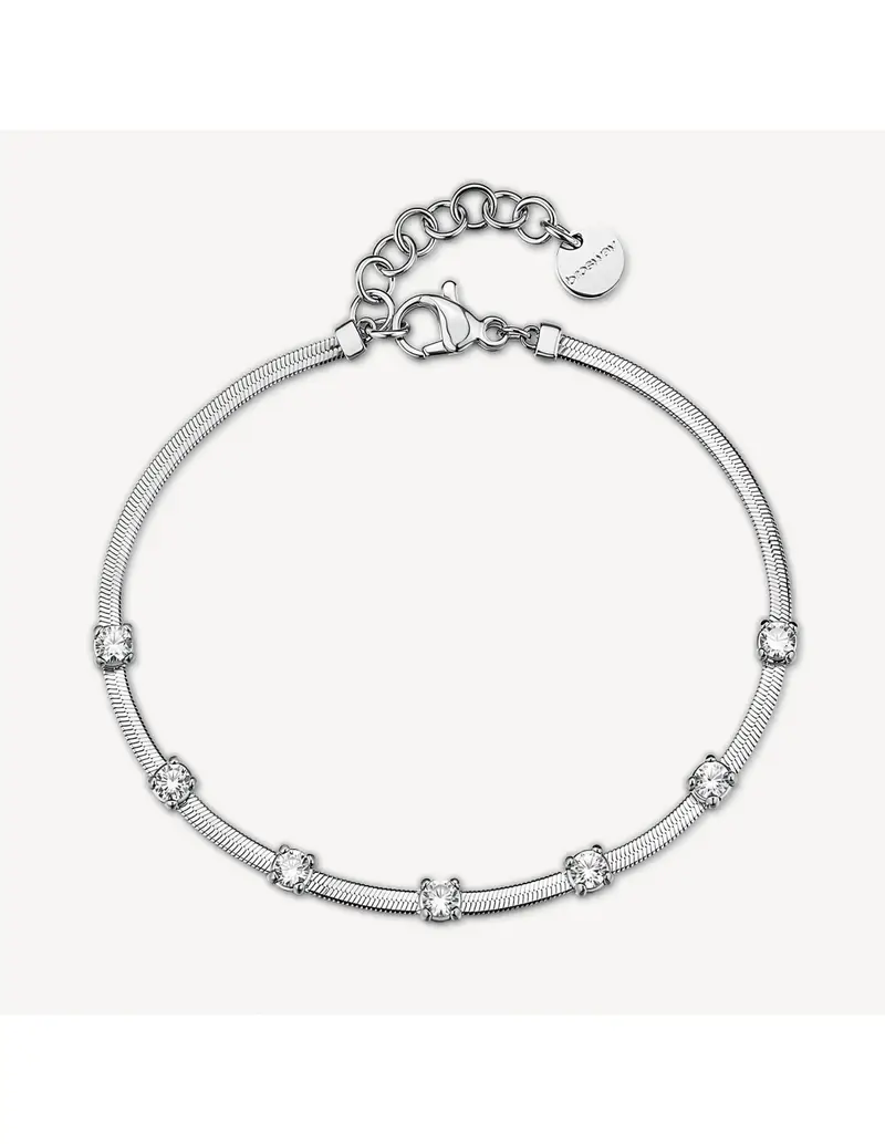 Brosway Bracciale Dreaming in acciaio 316L e cristalli BIG14