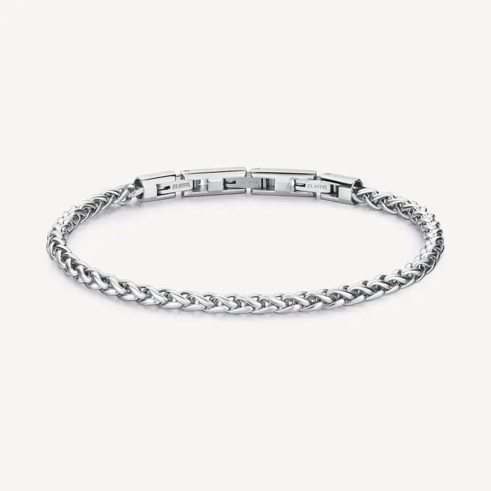 BROSWAY Bracciale Catena Spiga In Acciaio Riptide 218Mm