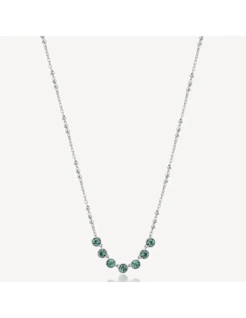 Brosway Collana Symphonia in acciaio 316L e cristalli erinite BYM160