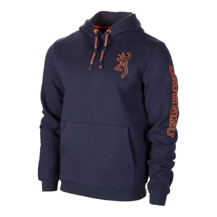 Felpa con cappuccio Browning Snapshot Bleu