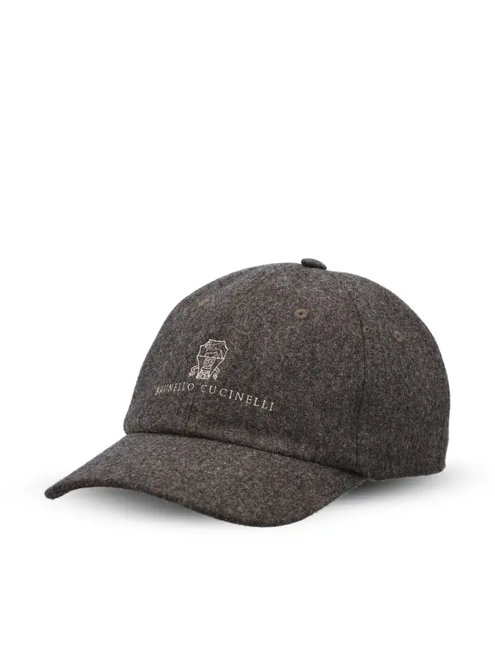 Cappello in lana vergine MARRONE