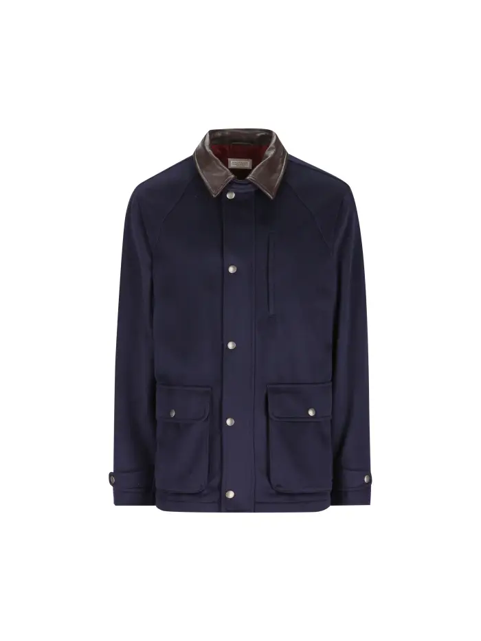 Giacca realizzata in lana BLU