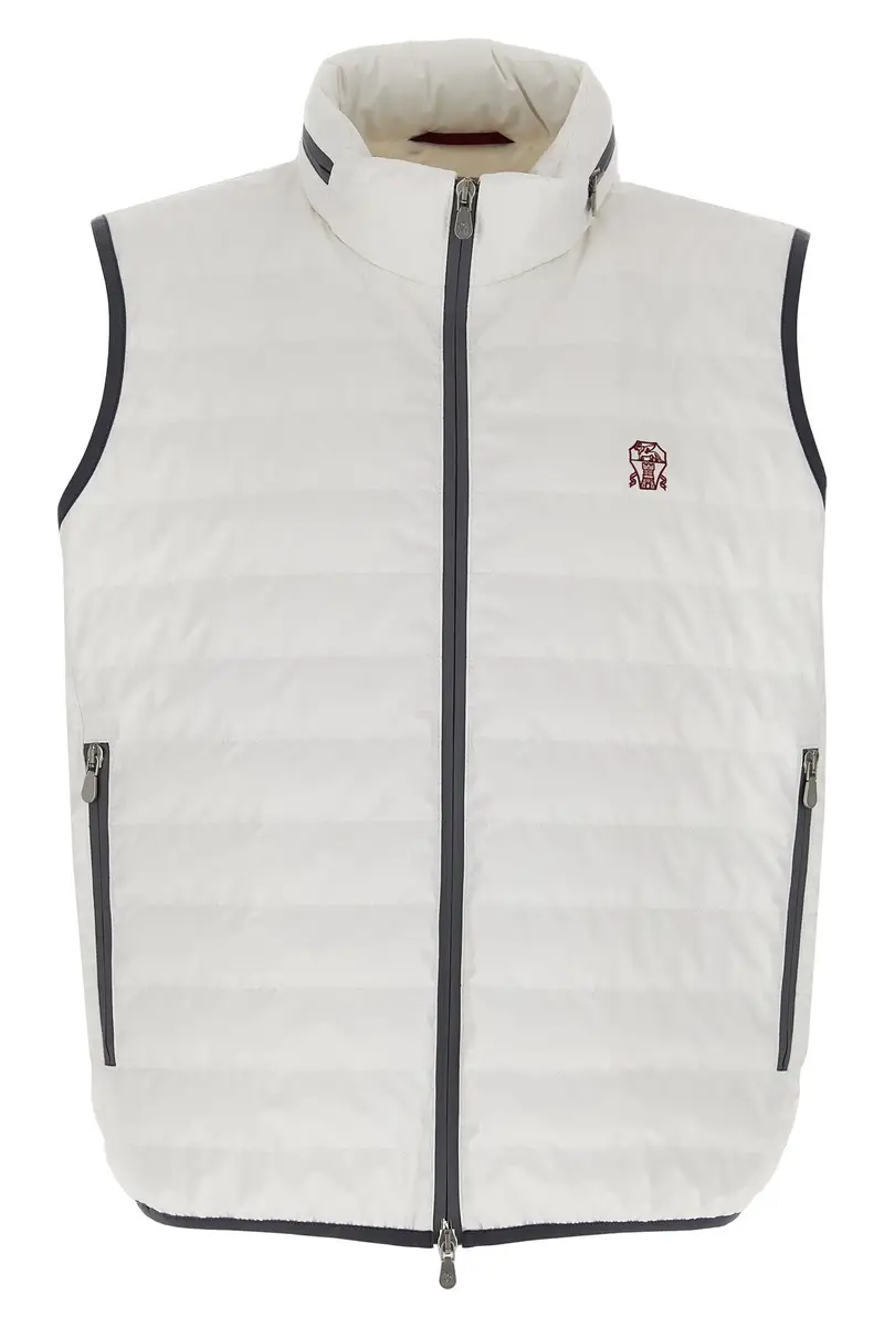 BRUNELLO CUCINELLI Gilet Bianco 4171283