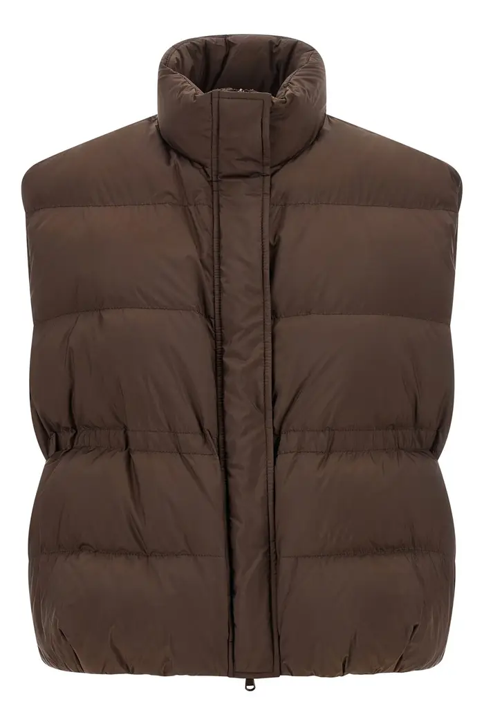 BRUNELLO CUCINELLI Gilet Monile Marrone