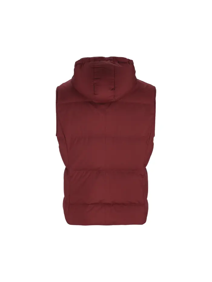 Gilet realizzato in poliestere ROSSO