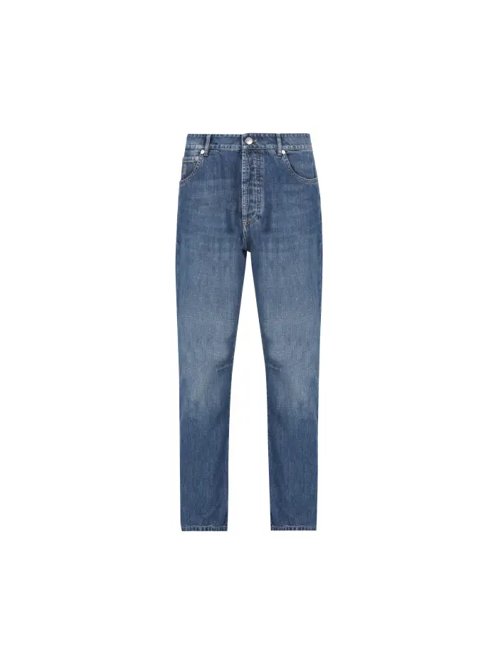 Jeans realizzati in cotone BLU