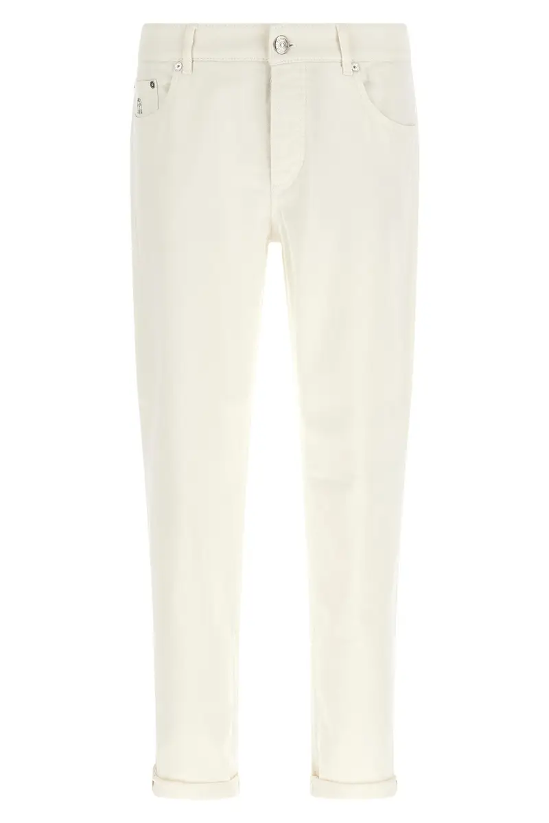 BRUNELLO CUCINELLI Jeans Bianco 4171275