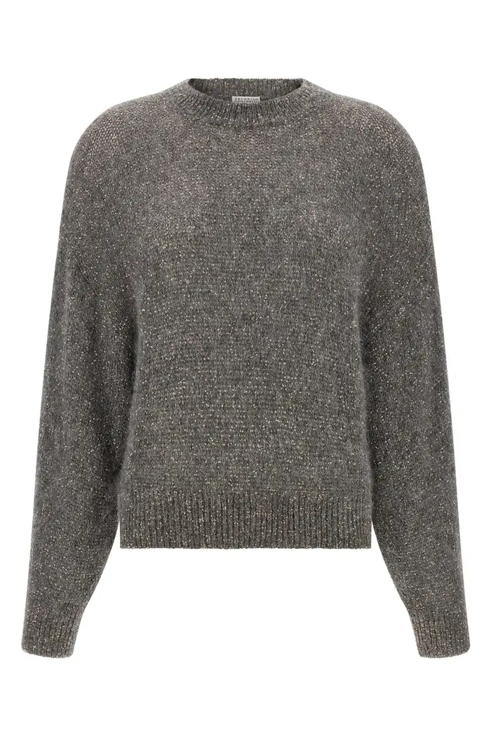 BRUNELLO CUCINELLI Maglione Diamante Grigio