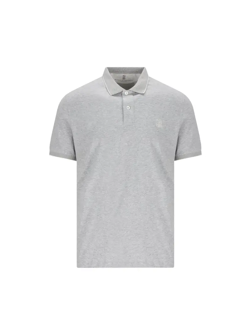 BRUNELLO CUCINELLI Polo Grigio 4603476