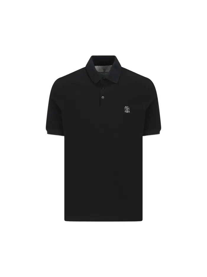 BRUNELLO CUCINELLI Polo Nero 5276841