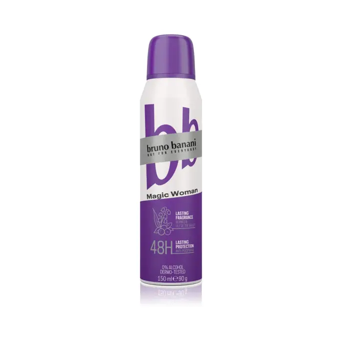 Bruno banani Magic Berries & Lily Of The Valley Antitraspirante donna 150ml