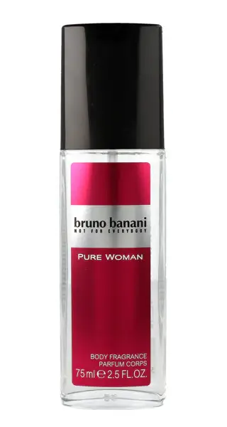 Bruno banani Pure Woman - deodorante con spray - Volume 75 ml