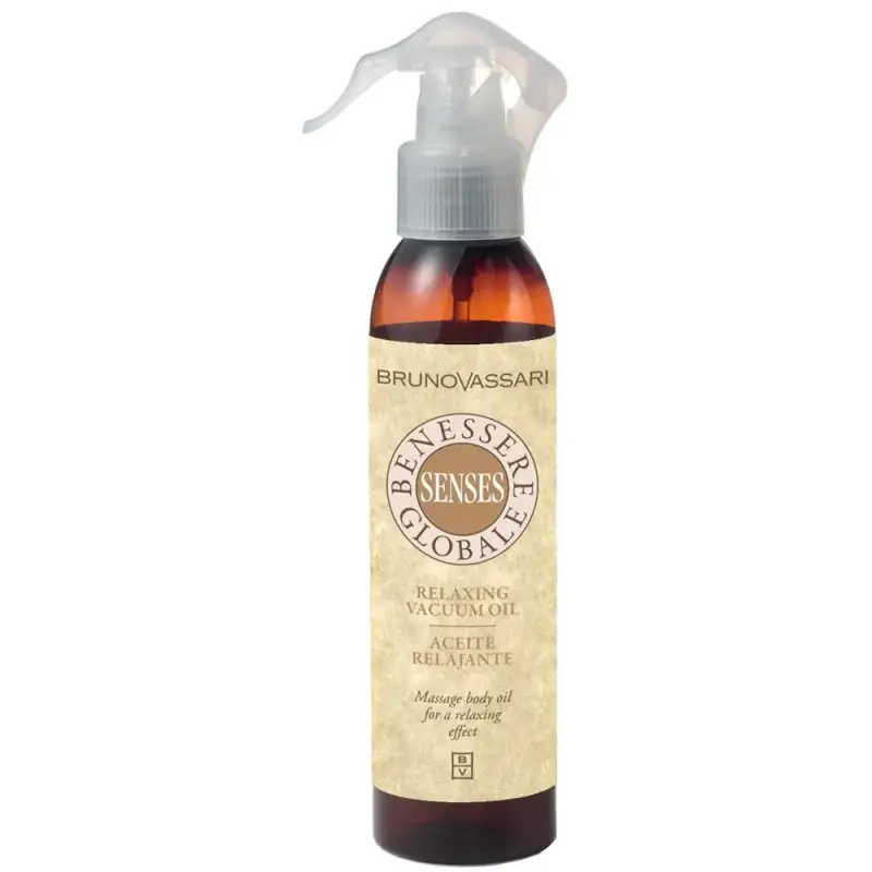 Bruno Vassari Senses, Essential Oils, Vacuum, olio corpo, 200 ml