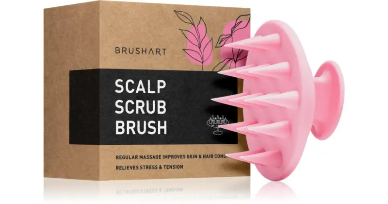 Brushart Home Salon scrub attrezzi per i massaggi per capelli 1 pz