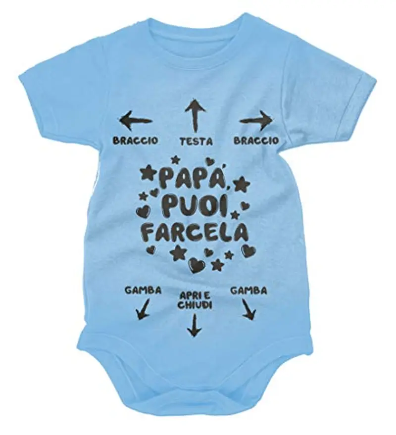 Bubbleshirt Body Neonato Azzurro 1914978