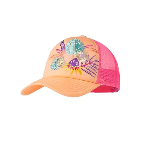 Buff Cappello Trucker per Bambini Pink Unisex Bambino