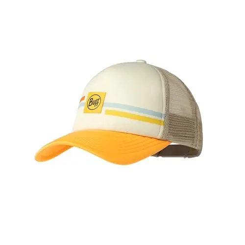 Buff Cappello Trucker per Bambini Yellow Unisex Bambino