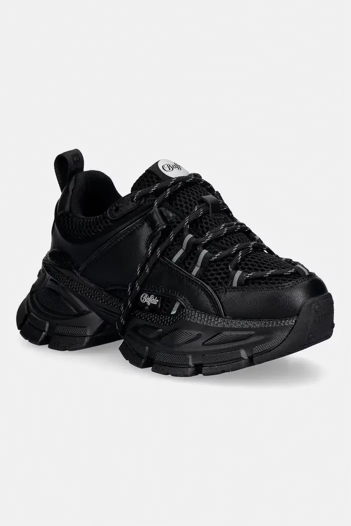Buffalo Saturn Lace sneakers da donna Nero