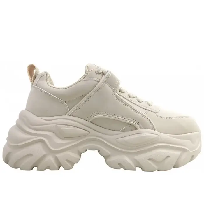 Buffalo Sneakers da donna Galactica Blanc