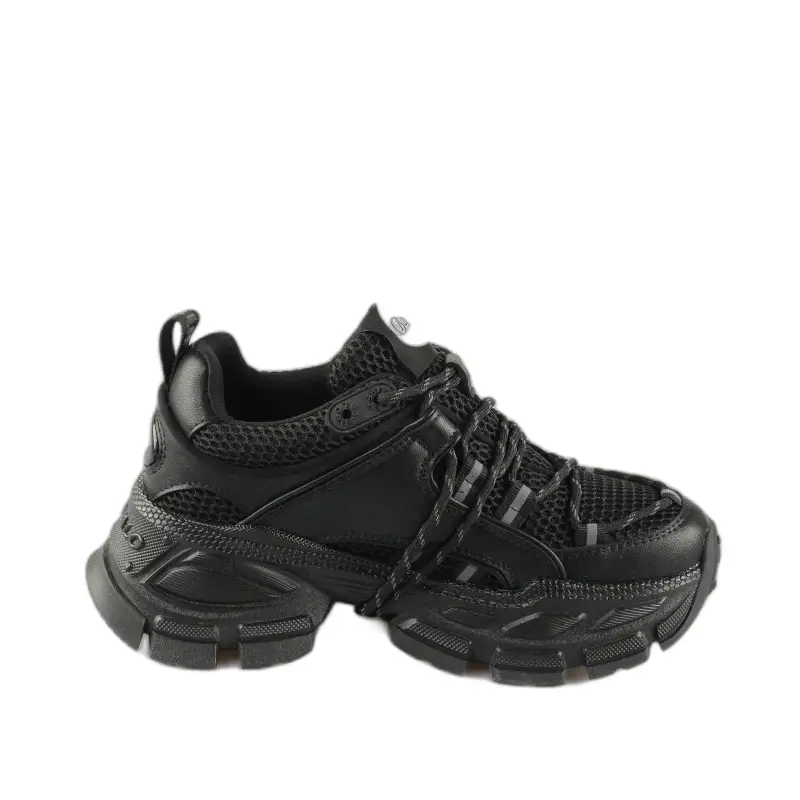 Buffalo Sneakers in nappa vegano e mesh donna Saturn Lace