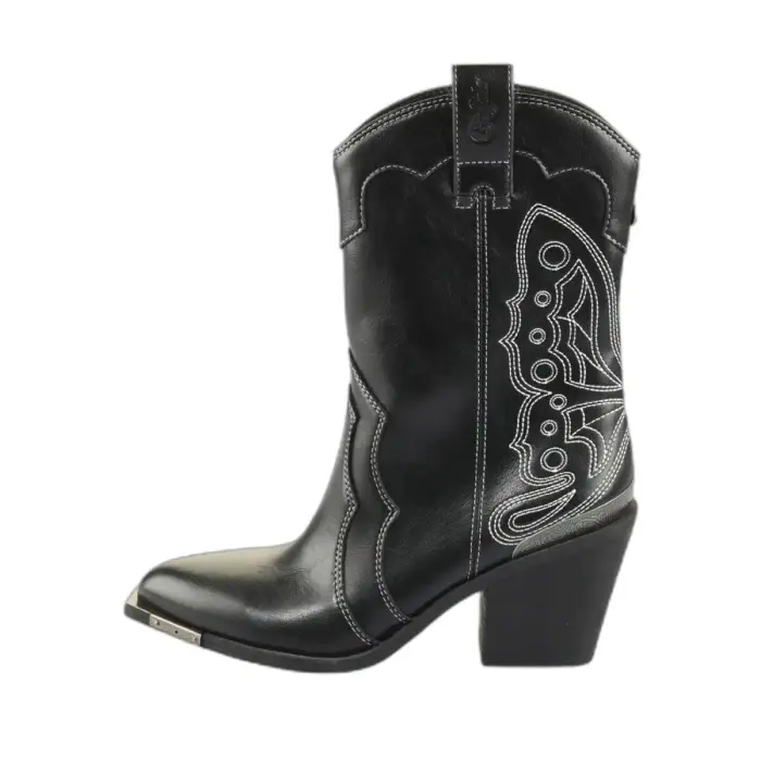 Buffalo Stivaletti da donna West Boot Noir