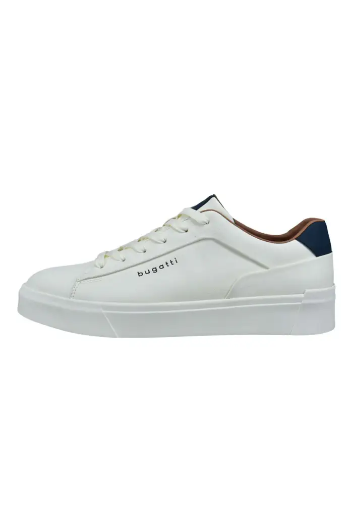 BUGATTI Sneakers bianche con lacci 325AMU0150002100 [BIANCO]