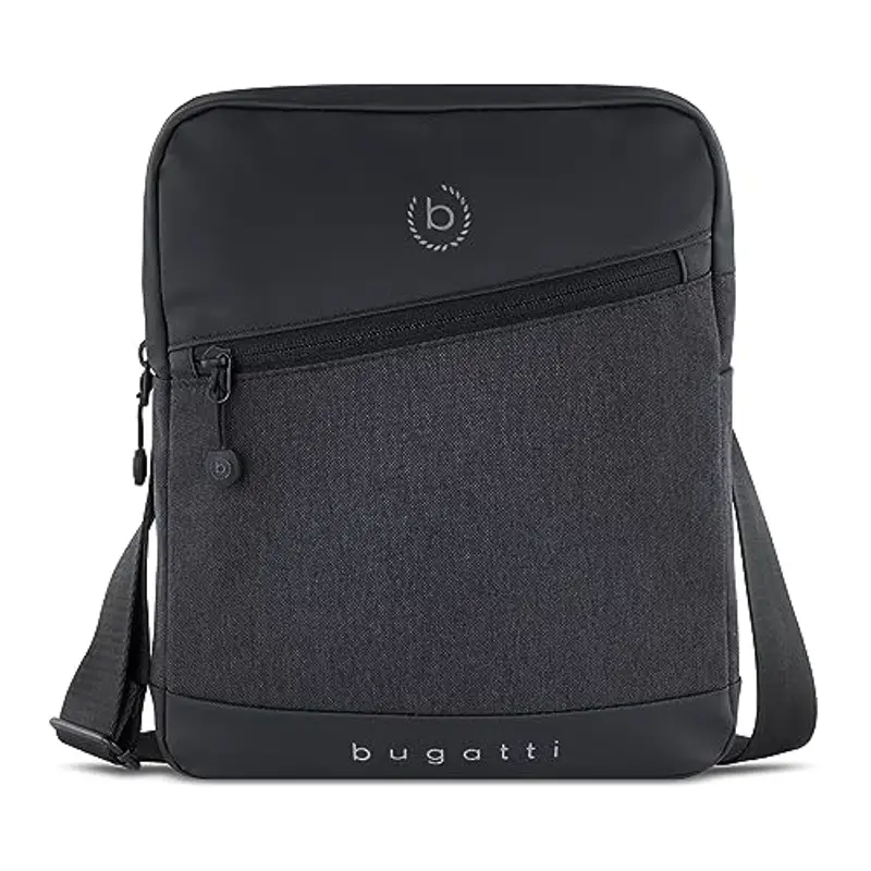 Bugatti Borsa a tracolla Uomo Nero 1204437