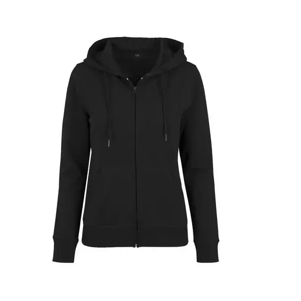 Build Your Brand Felpa con cappuccio da donna Noir