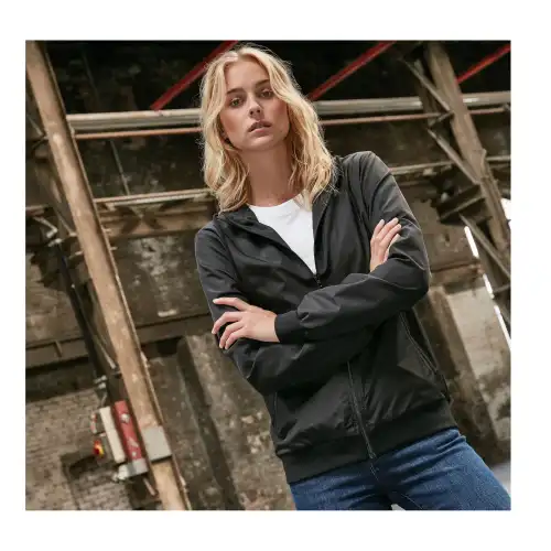 Build Your Brand Giacca a vento sportiva donna