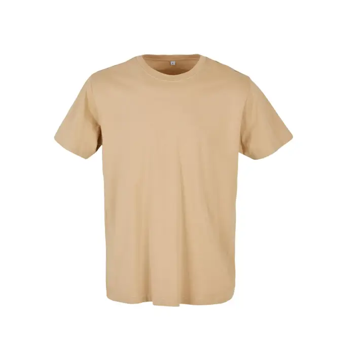 Build Your Brand T-shirt a girocollo Beige