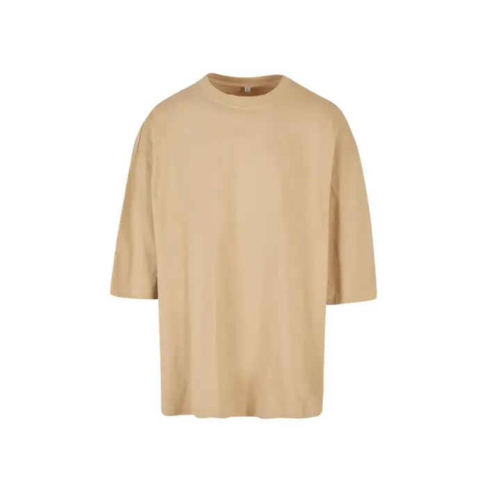 Build Your Brand T-shirt a maniche extra larghe Huge Beige