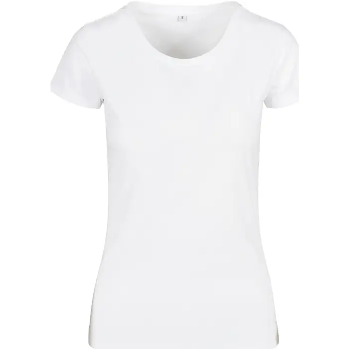 T-shirts a maniche lunghe Build Your Brand BB012 Bianco